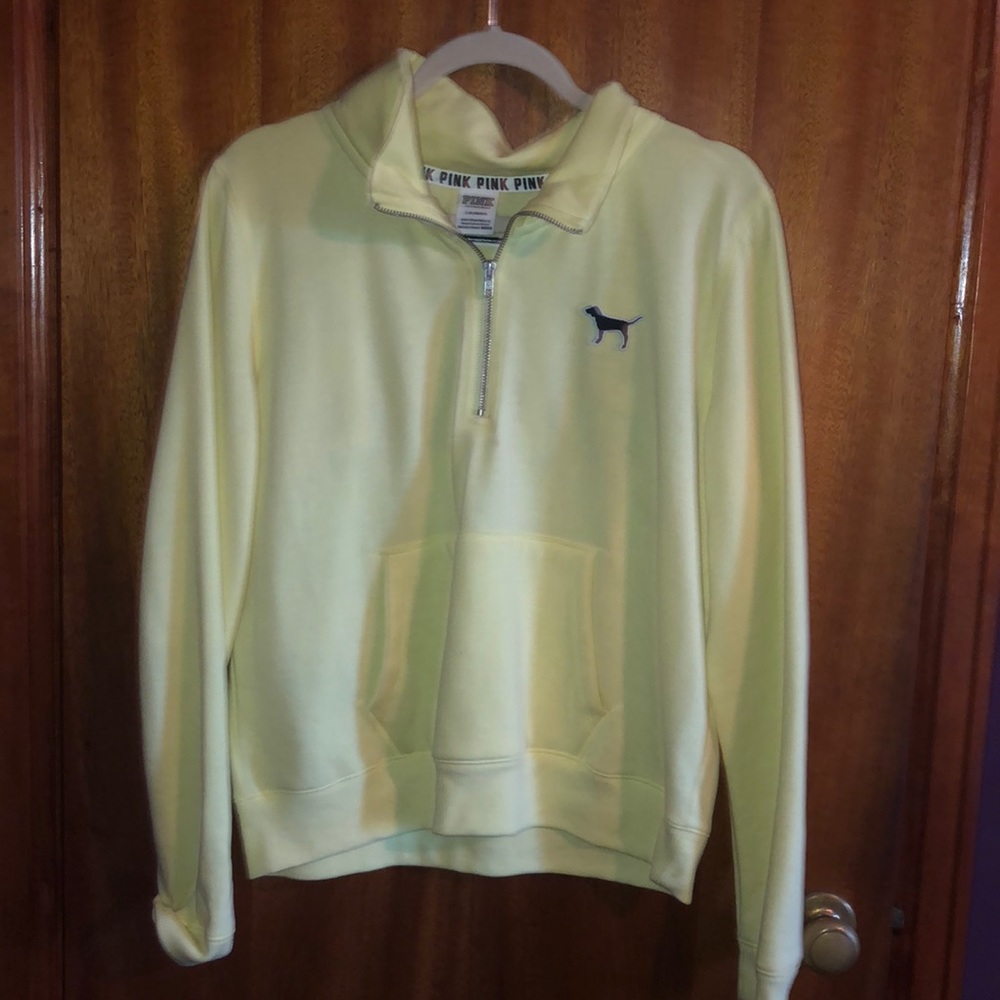 NWOT PINK half zip